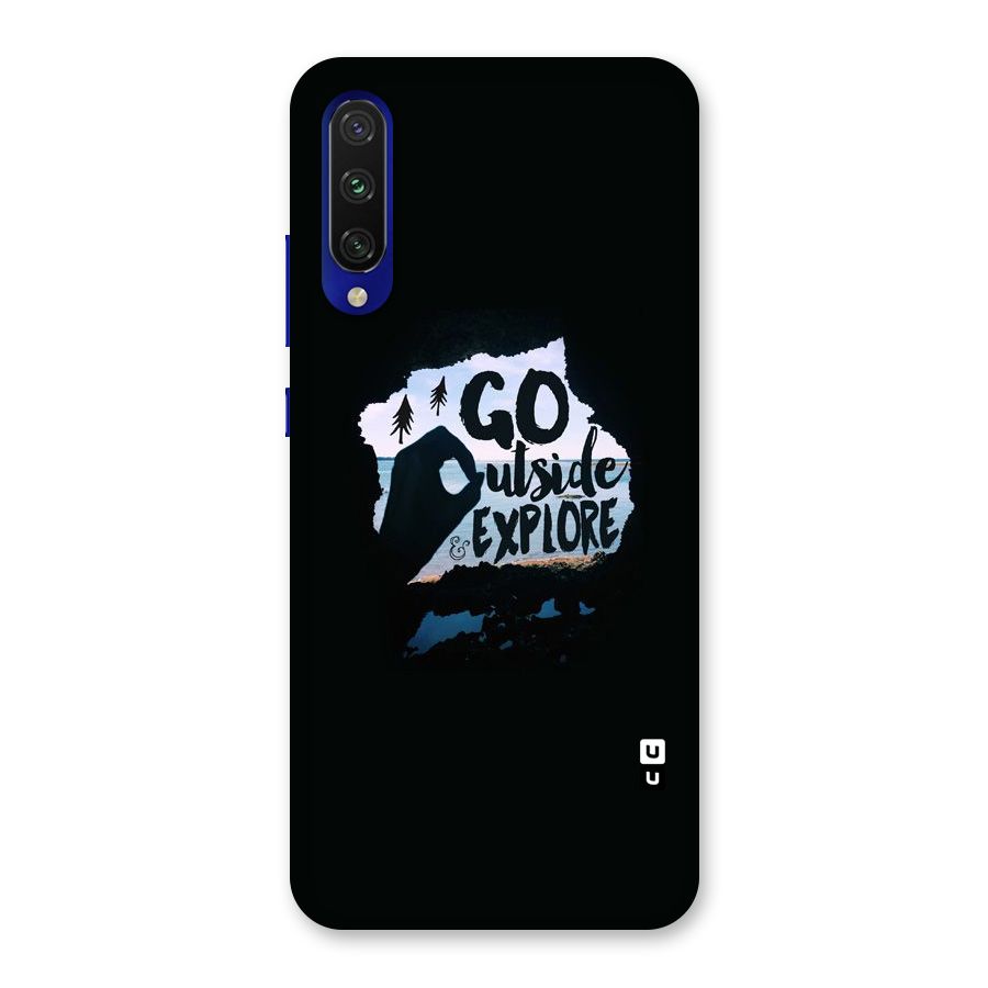Go Outside Back Case for Mi A3