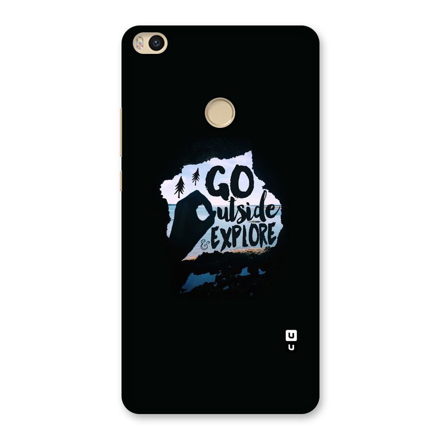 Go Outside Back Case for Mi Max 2