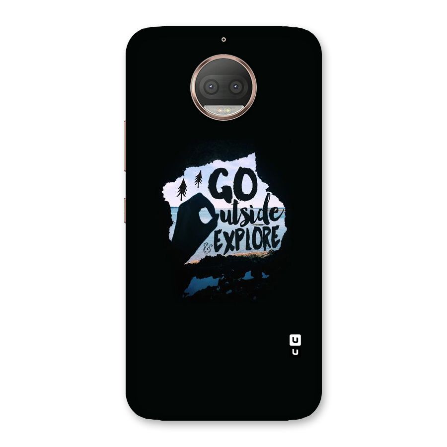 Go Outside Back Case for Moto G5s Plus