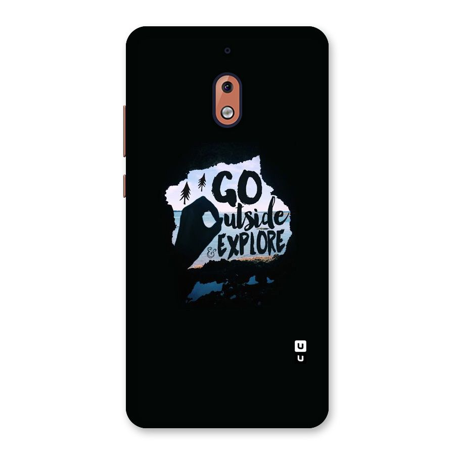 Go Outside Back Case for Nokia 2.1