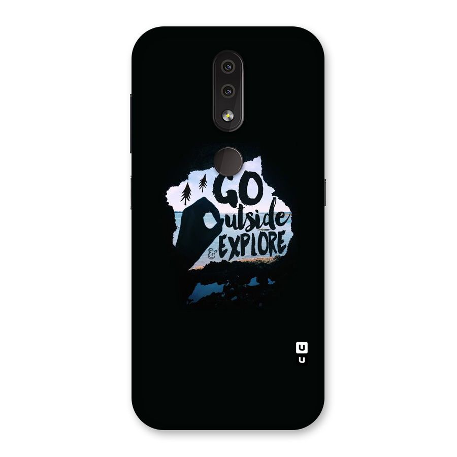 Go Outside Back Case for Nokia 4.2