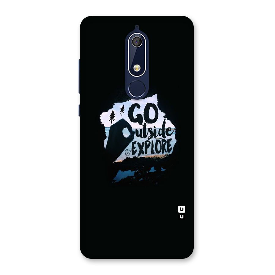 Go Outside Back Case for Nokia 5.1