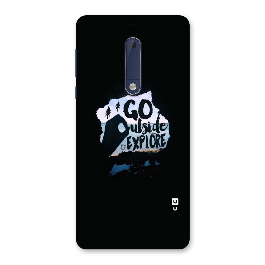 Go Outside Back Case for Nokia 5