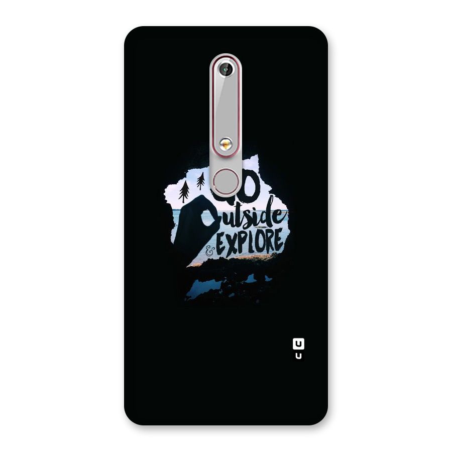 Go Outside Back Case for Nokia 6.1