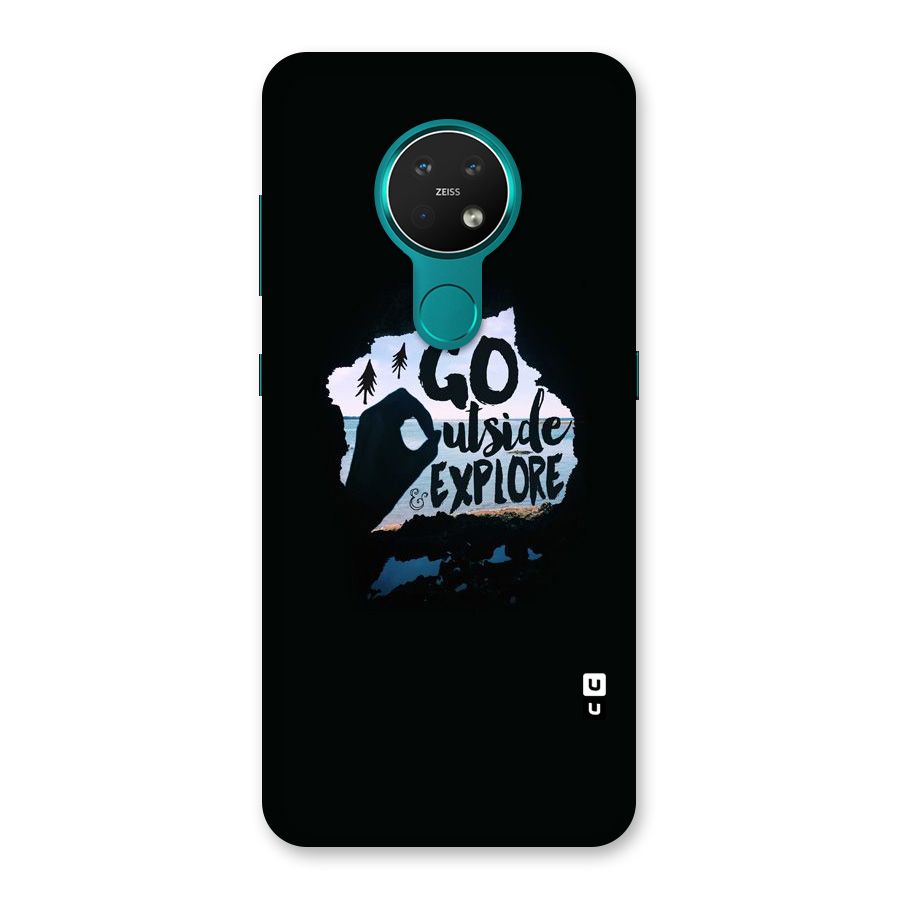 Go Outside Back Case for Nokia 7.2