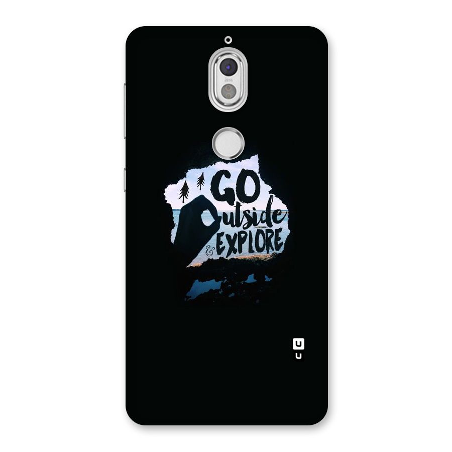 Go Outside Back Case for Nokia 7