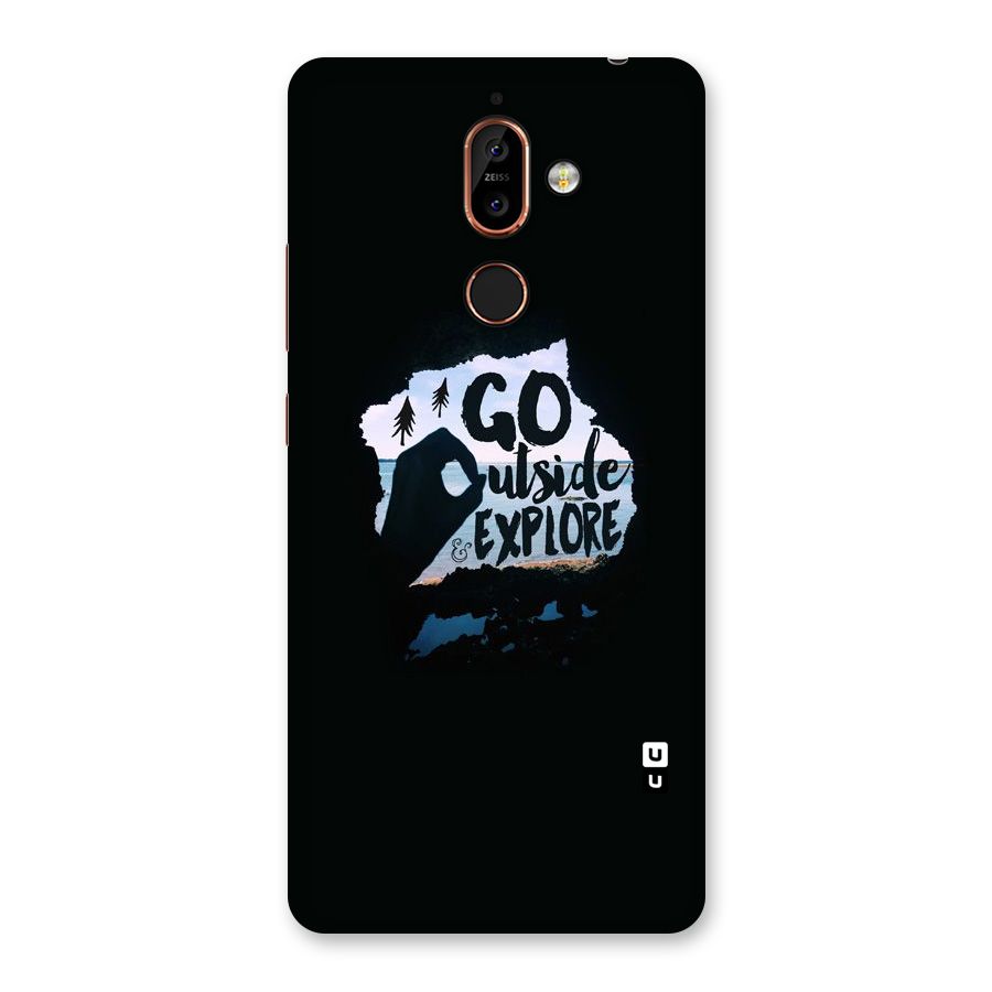 Go Outside Back Case for Nokia 7 Plus