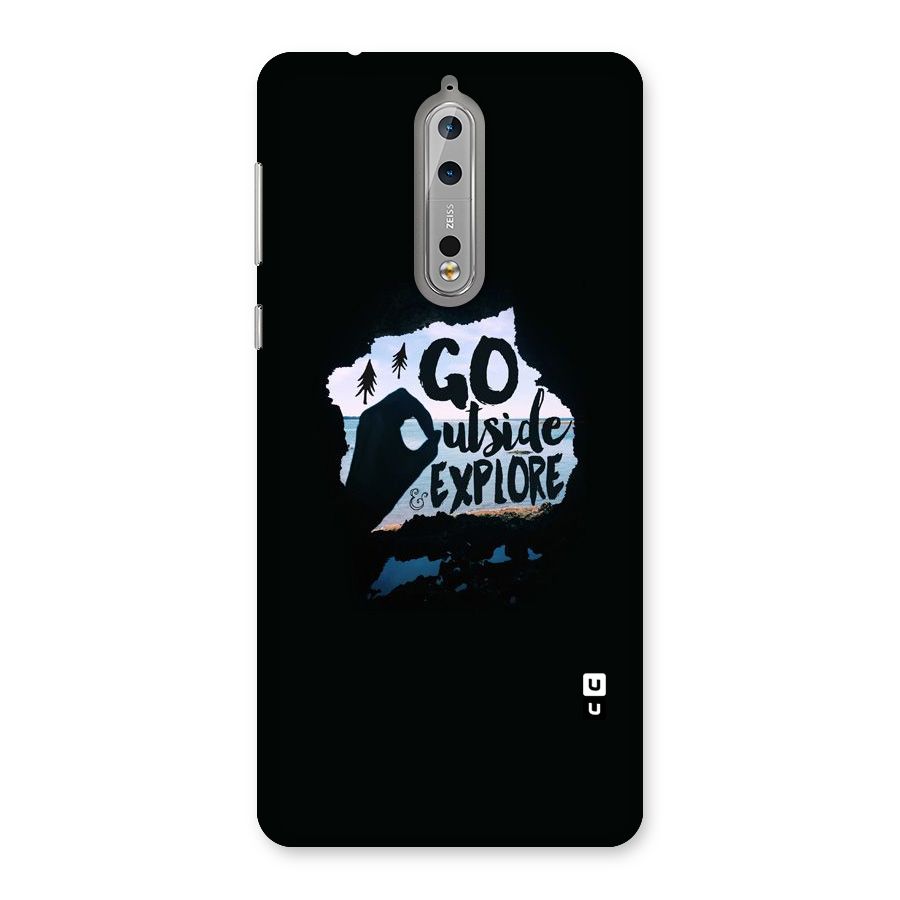 Go Outside Back Case for Nokia 8