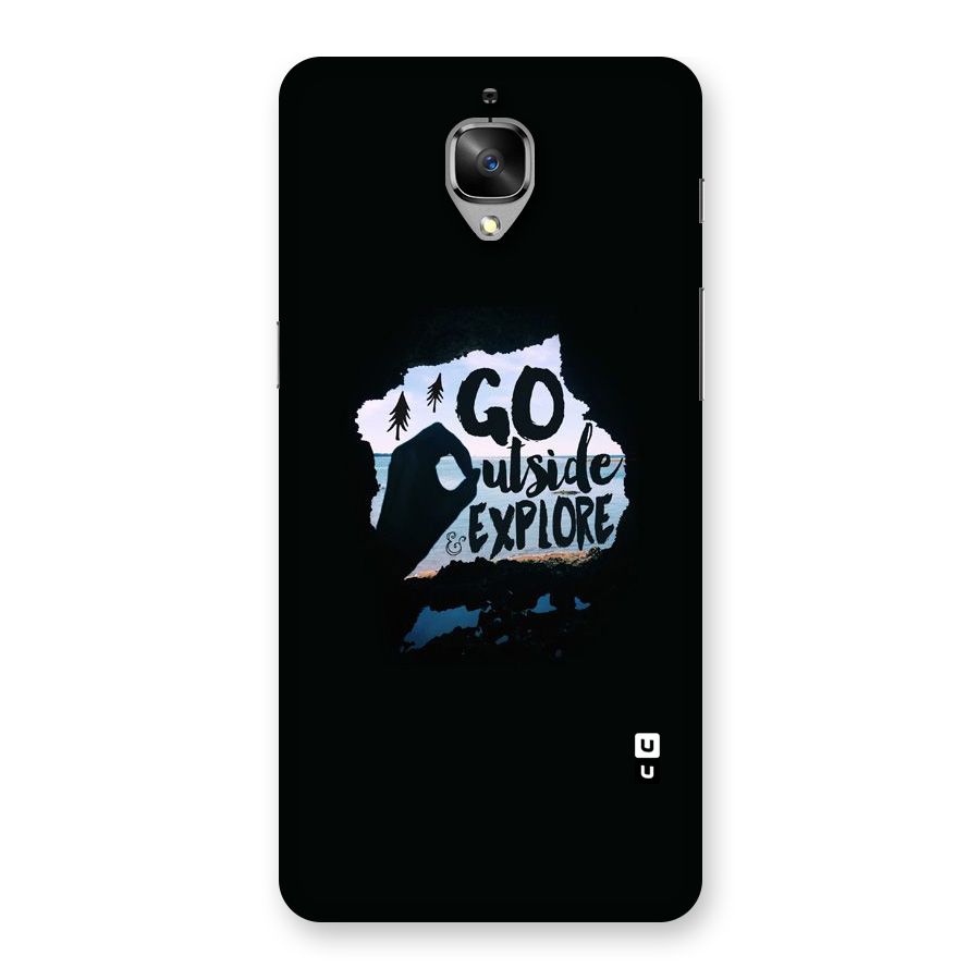 Go Outside Back Case for OnePlus 3T