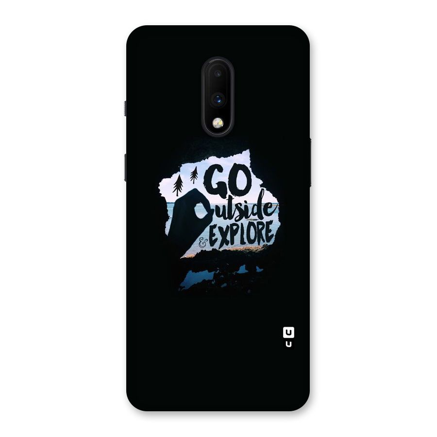 Go Outside Back Case for OnePlus 7
