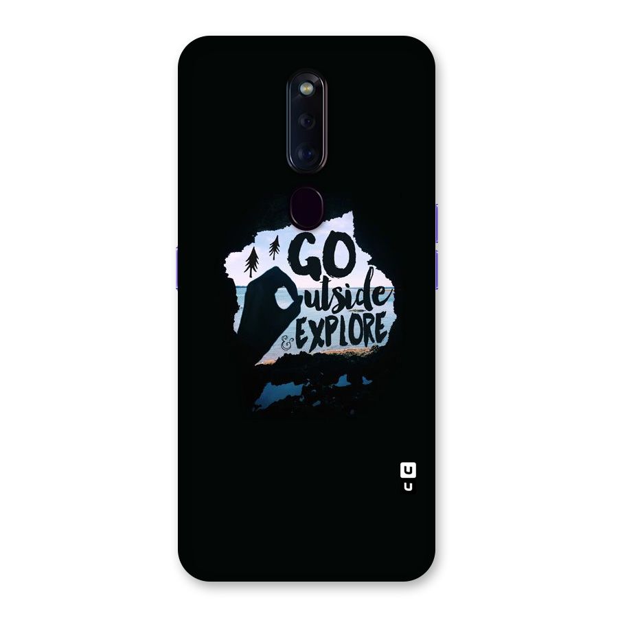 Go Outside Back Case for Oppo F11 Pro