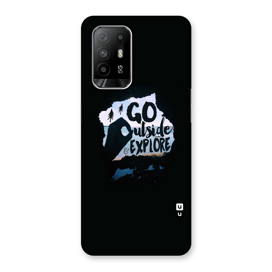 Go Outside Back Case for Oppo F19 Pro Plus 5G