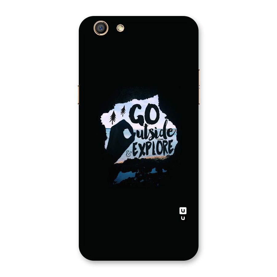 Go Outside Back Case for Oppo F3