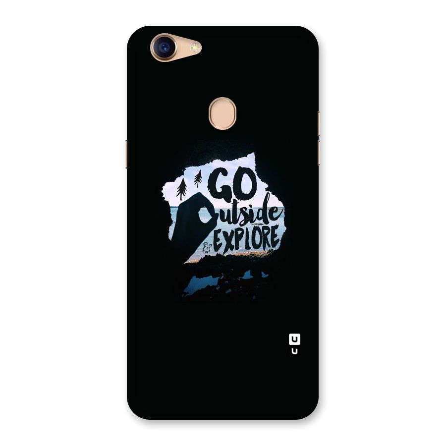 Go Outside Back Case for Oppo F5