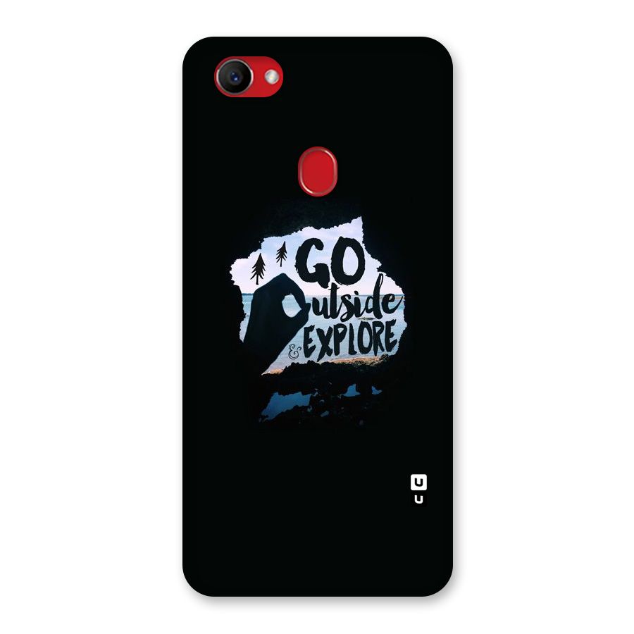 Go Outside Back Case for Oppo F7