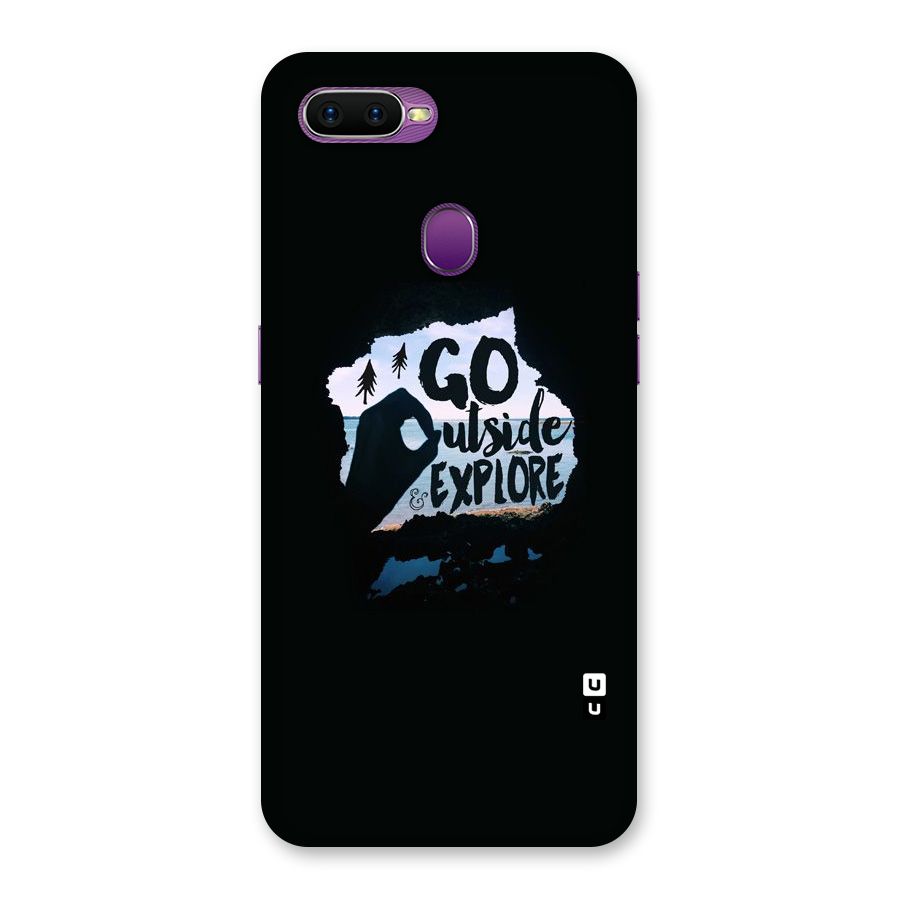 Go Outside Back Case for Oppo F9