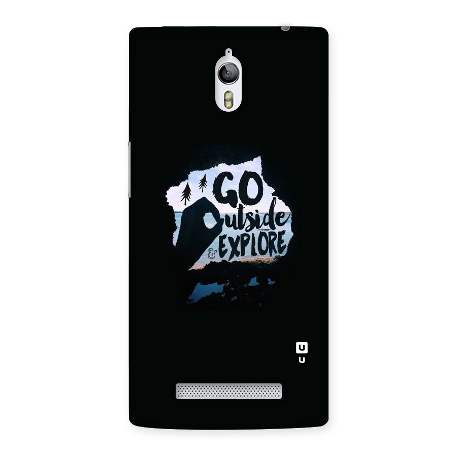 Go Outside Back Case for Oppo Find 7