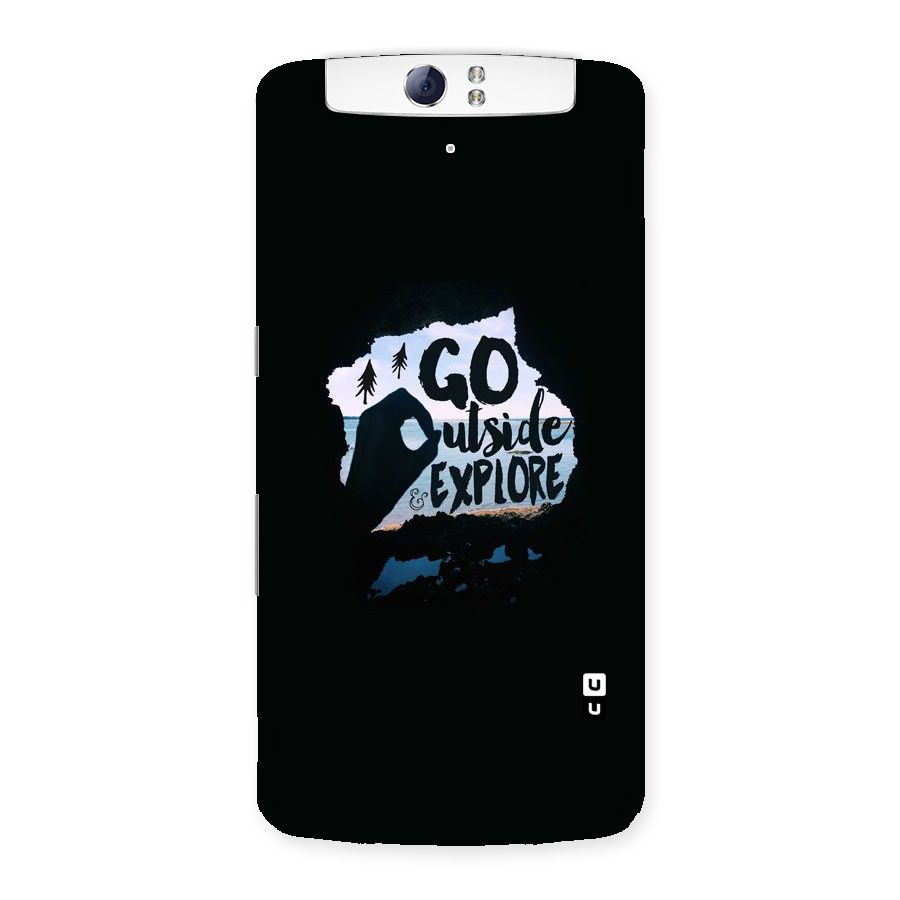 Go Outside Back Case for Oppo N1