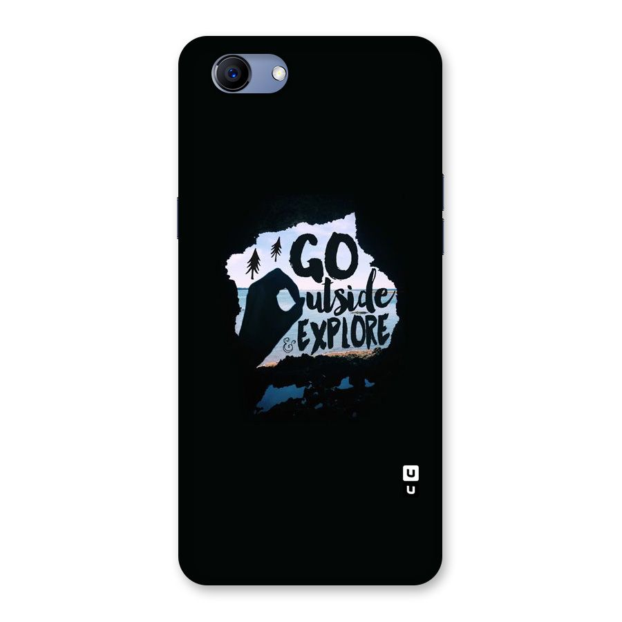 Go Outside Back Case for Oppo Realme 1