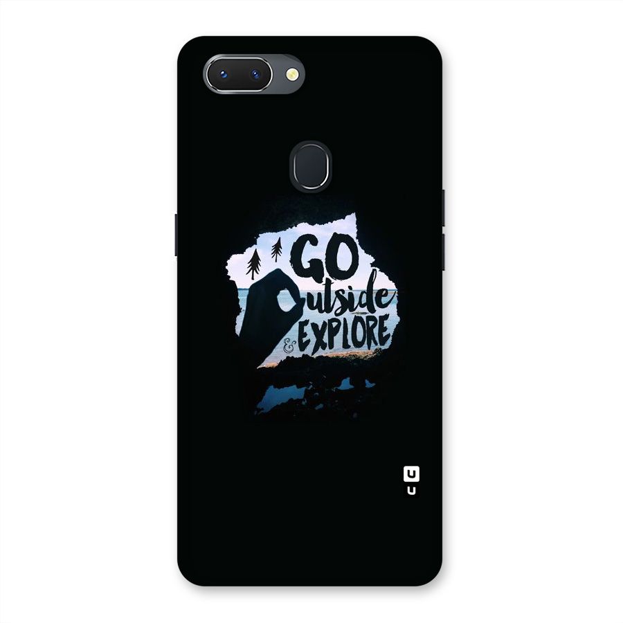 Go Outside Back Case for Oppo Realme 2