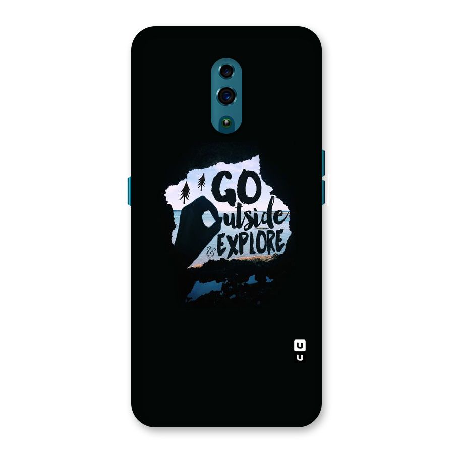 Go Outside Back Case for Oppo Reno