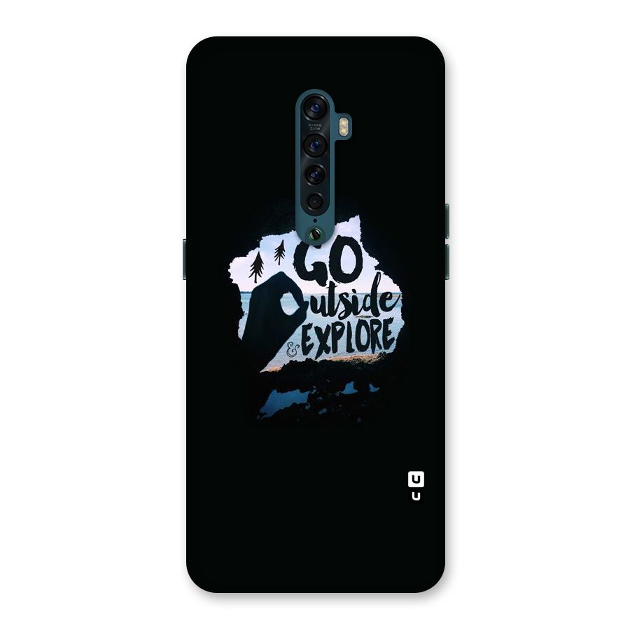 Go Outside Back Case for Oppo Reno2