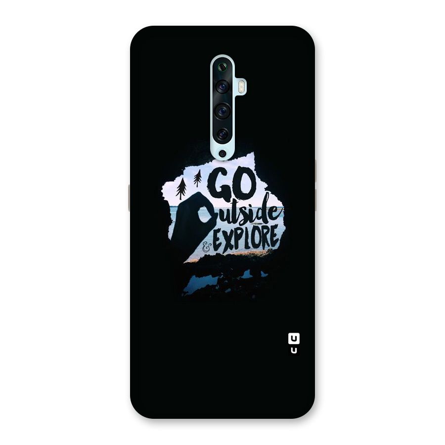 Go Outside Back Case for Oppo Reno2 Z