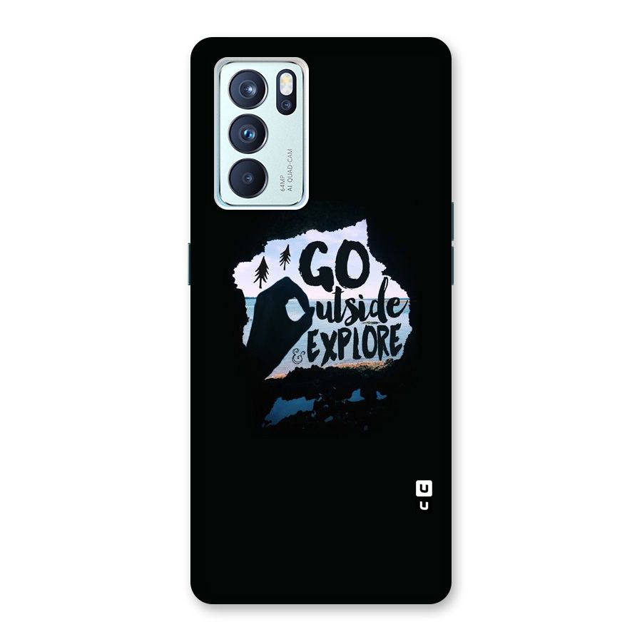 Go Outside Back Case for Oppo Reno6 Pro 5G