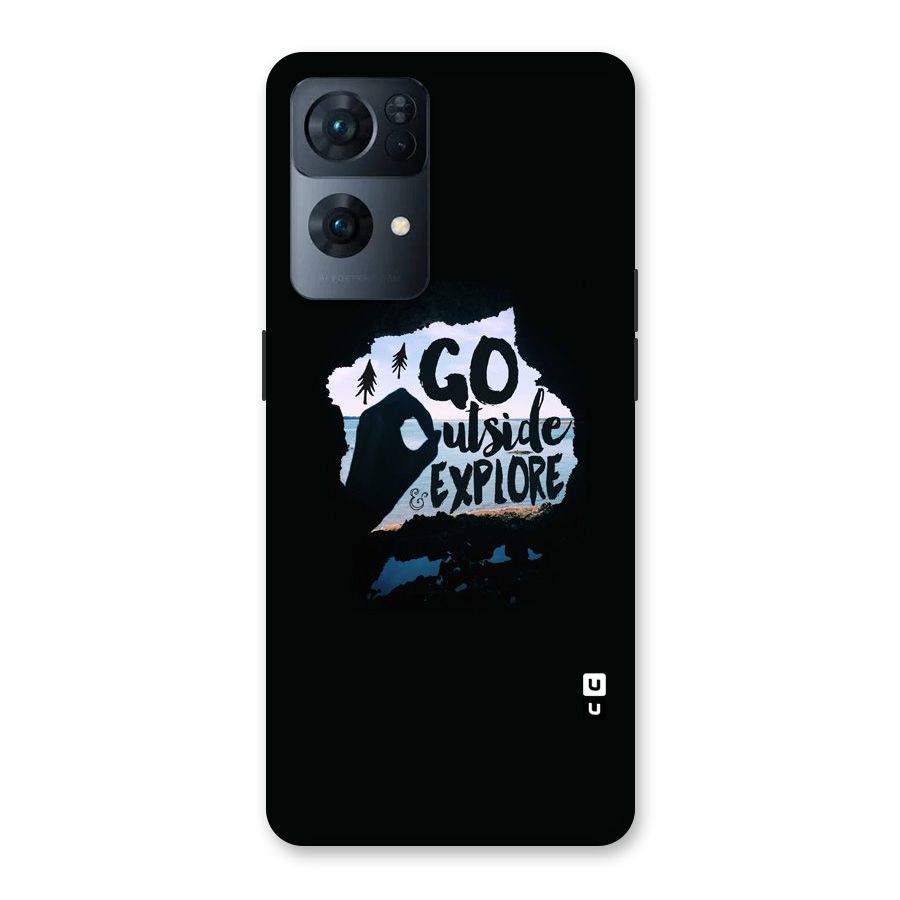Go Outside Back Case for Oppo Reno7 Pro 5G