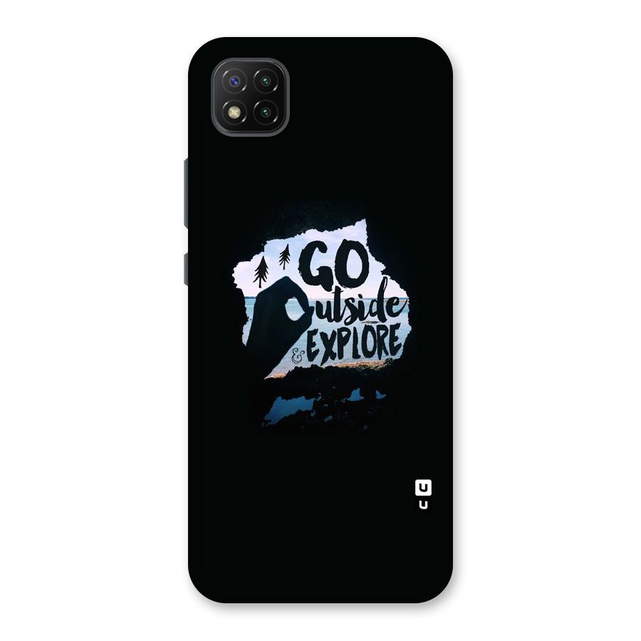 Go Outside Back Case for Poco C3