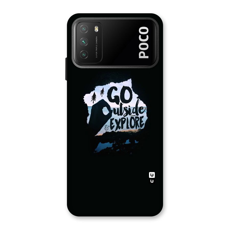 Go Outside Back Case for Poco M3