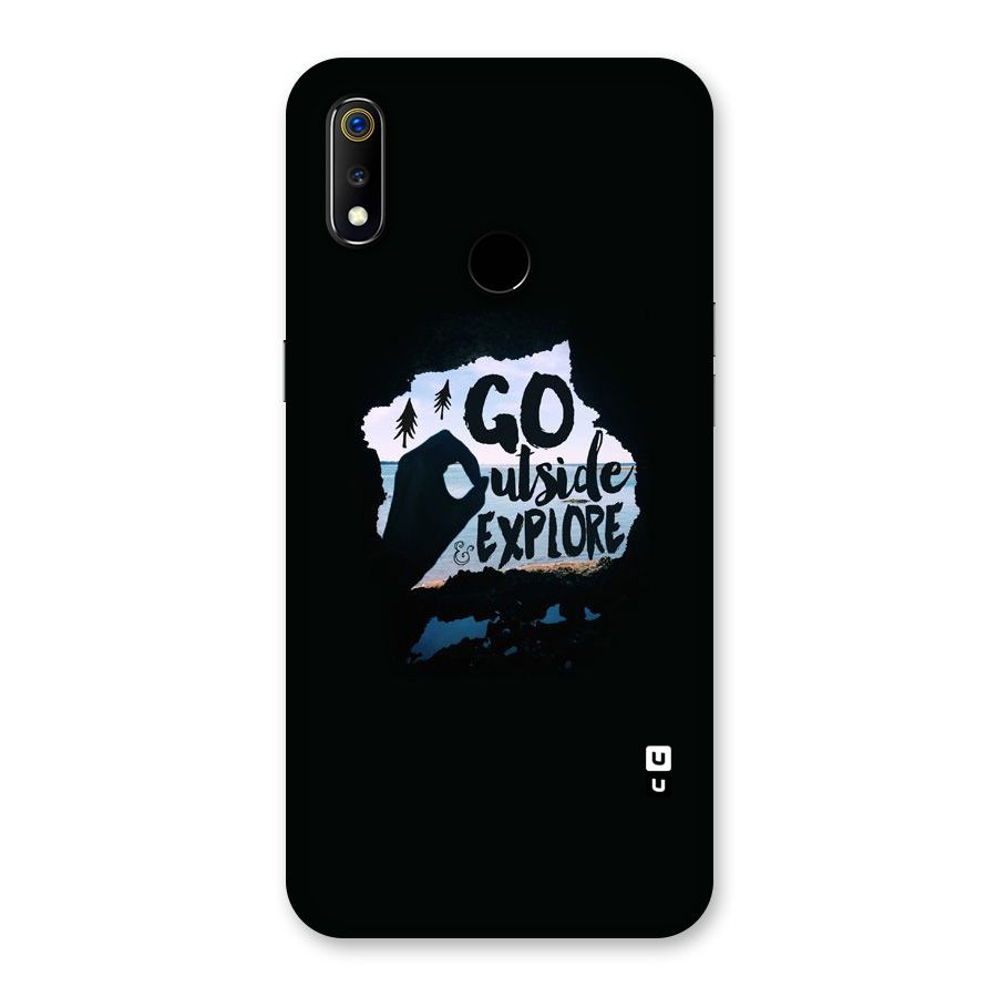 Go Outside Back Case for Realme 3
