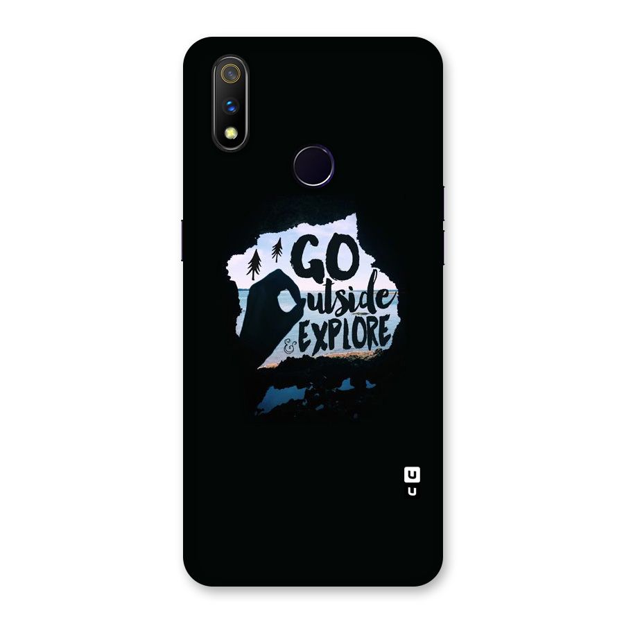 Go Outside Back Case for Realme 3 Pro