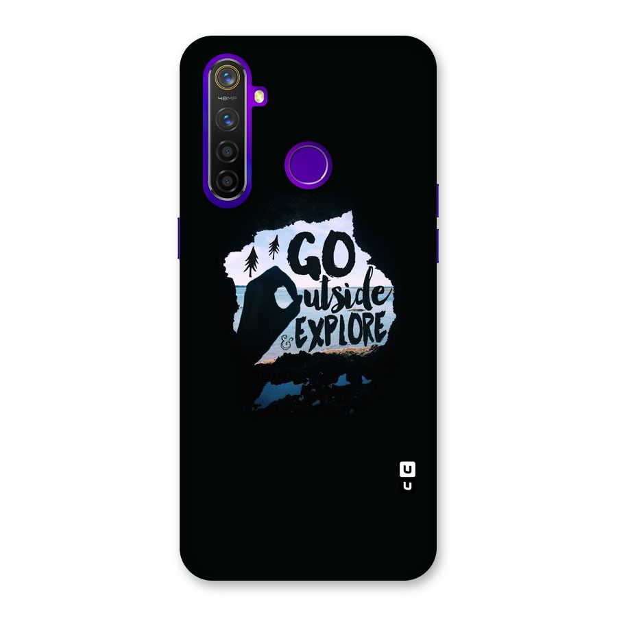 Go Outside Back Case for Realme 5 Pro