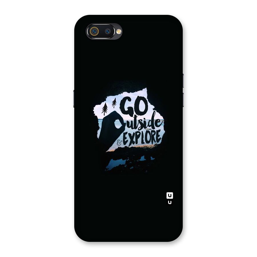 Go Outside Back Case for Realme C2