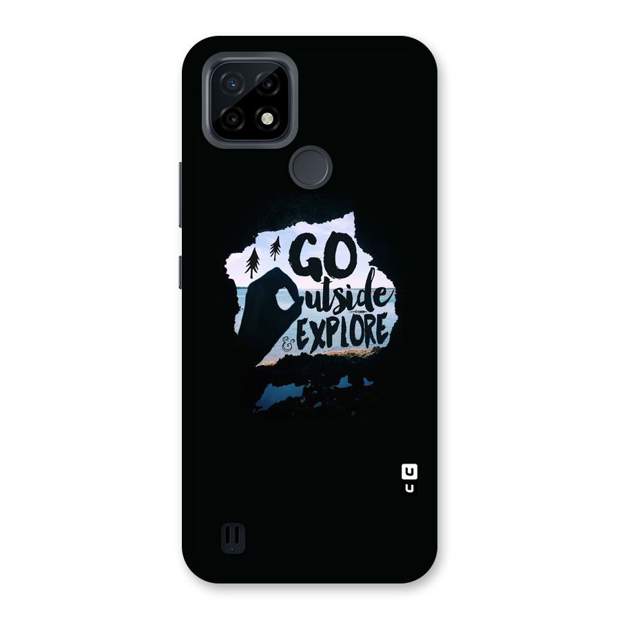 Go Outside Back Case for Realme C21