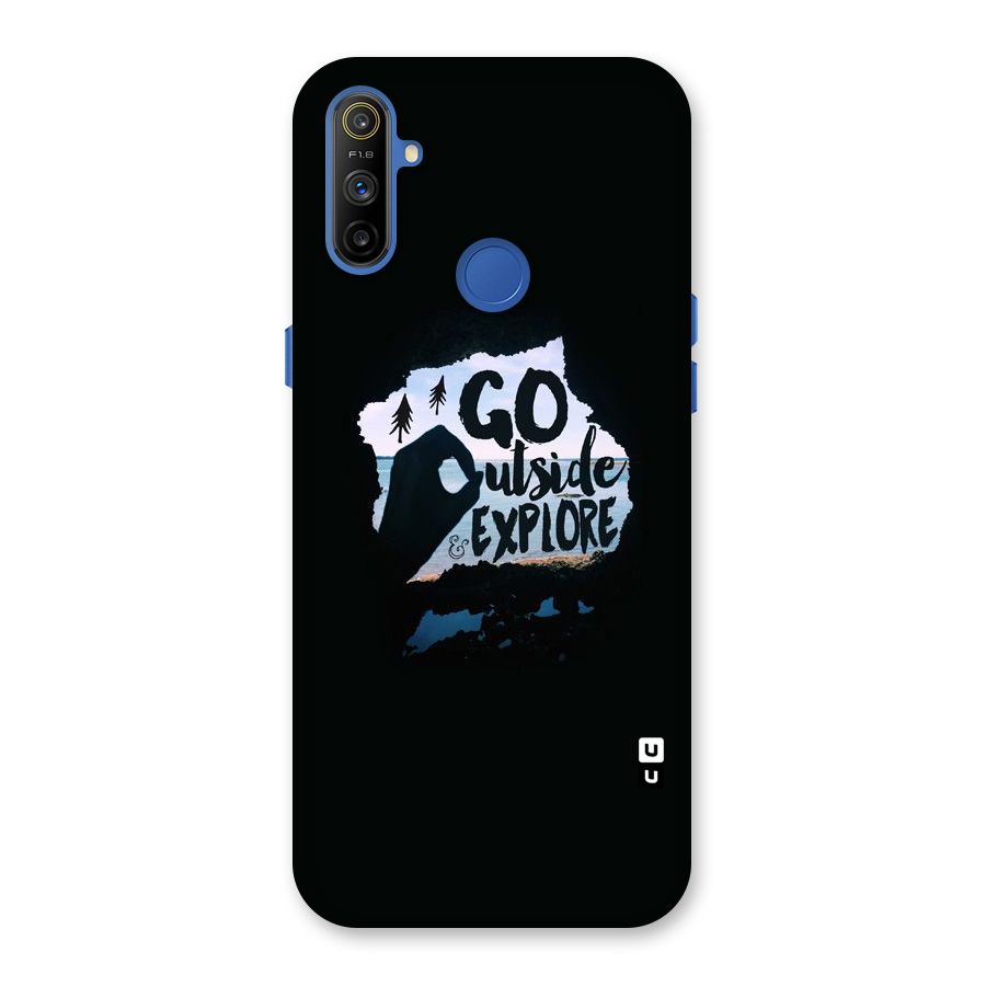Go Outside Back Case for Realme Narzo 10A