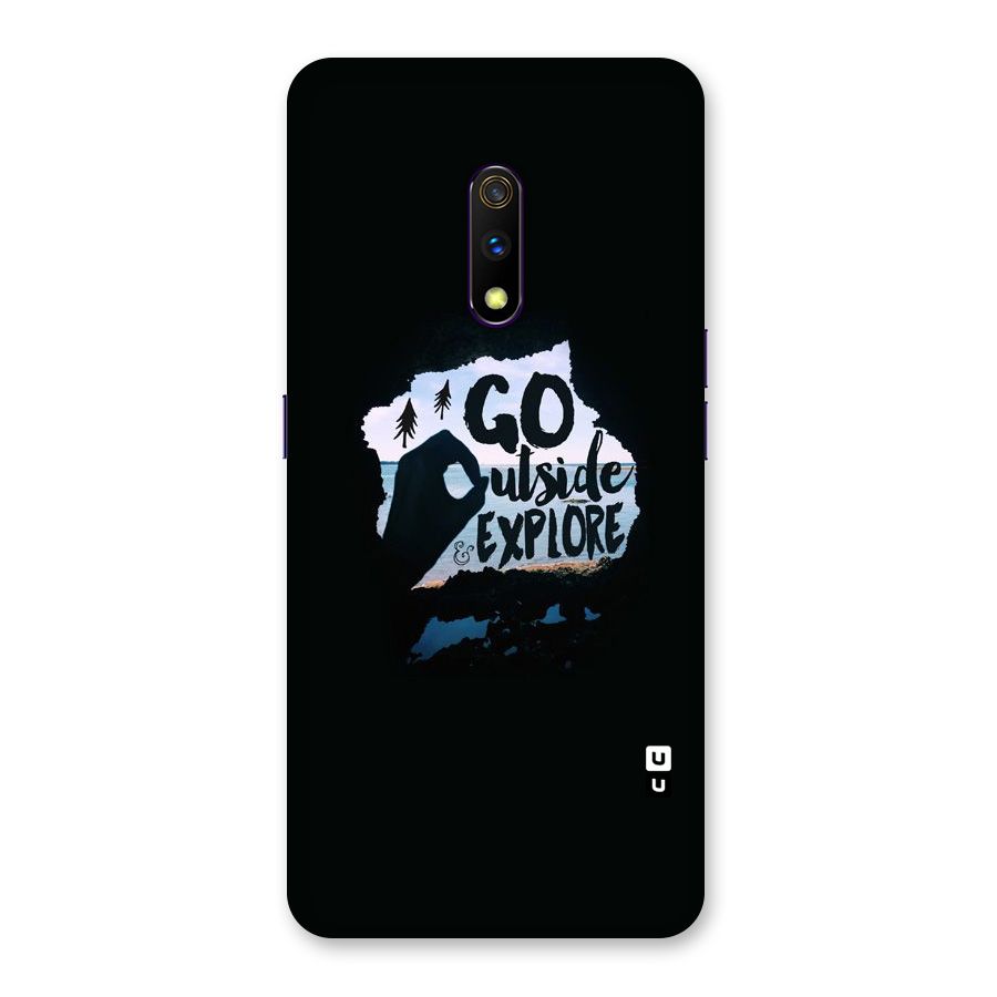 Go Outside Back Case for Realme X
