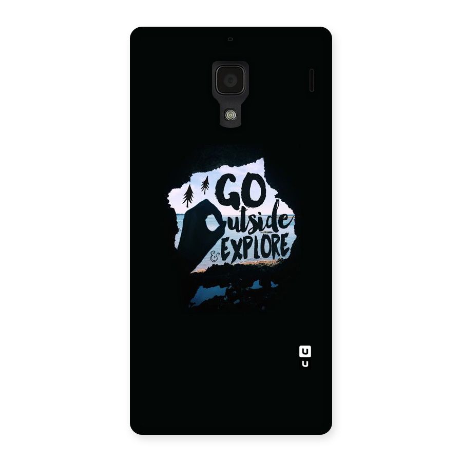 Go Outside Back Case for Redmi 1S