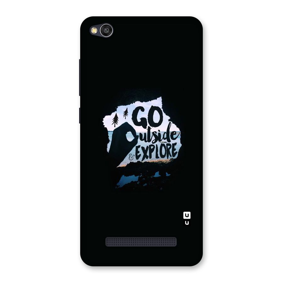 Go Outside Back Case for Redmi 4A