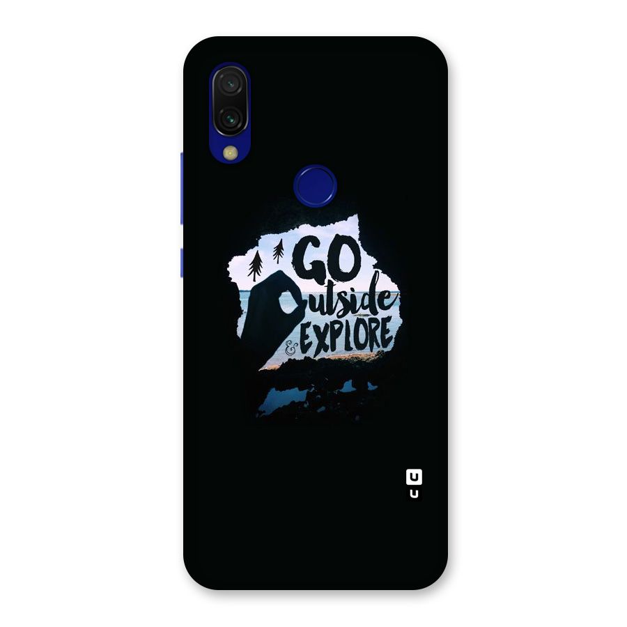 Go Outside Back Case for Redmi 7