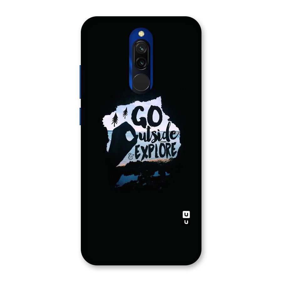 Go Outside Back Case for Redmi 8