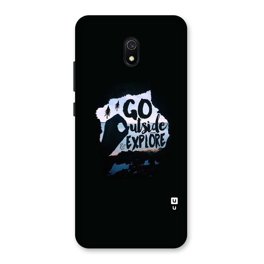 Go Outside Back Case for Redmi 8A