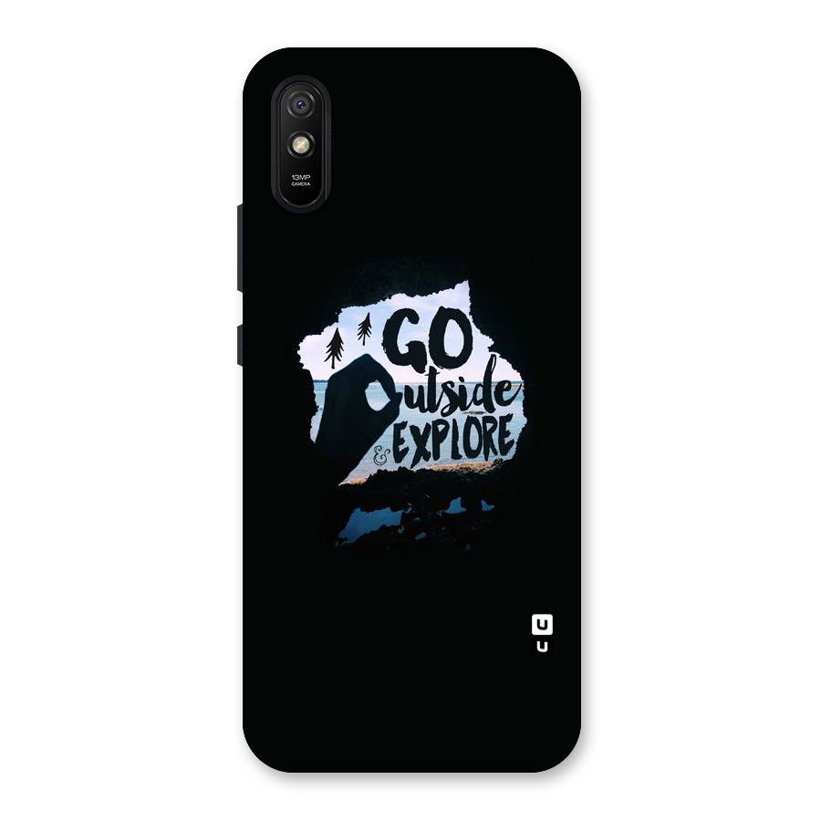 Go Outside Back Case for Redmi 9A