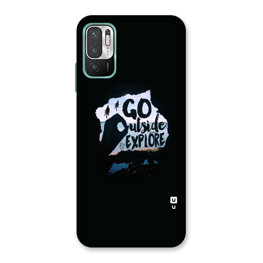 Go Outside Back Case for Redmi Note 10T 5G