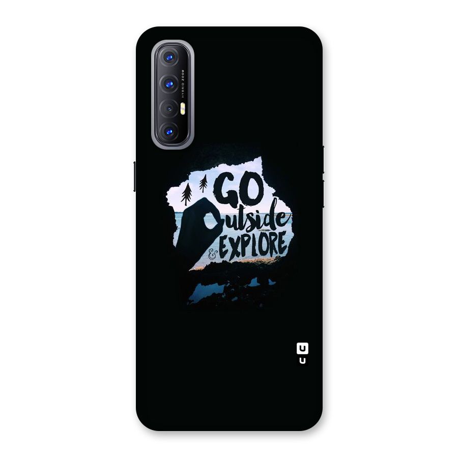 Go Outside Back Case for Reno3 Pro