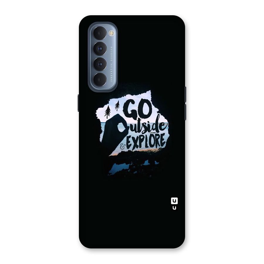 Go Outside Back Case for Reno4 Pro