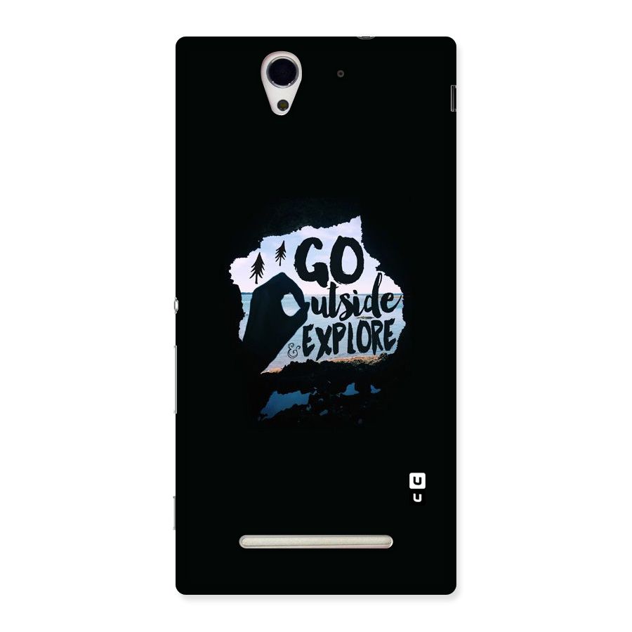 Go Outside Back Case for Sony Xperia C3