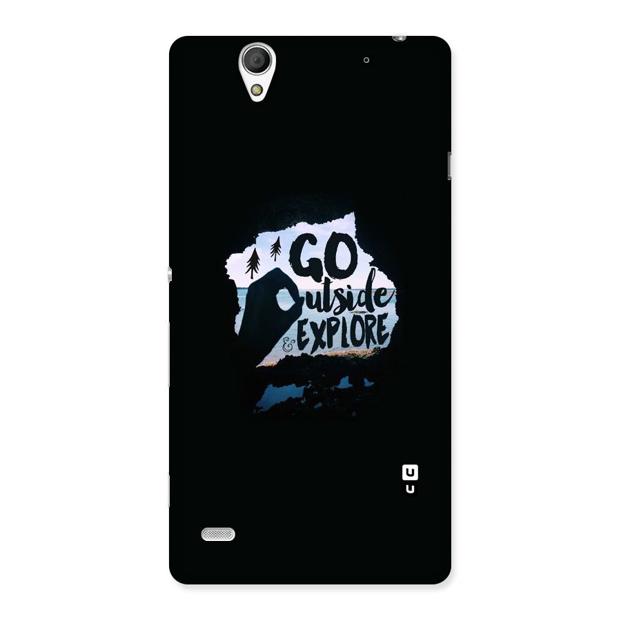 Go Outside Back Case for Sony Xperia C4