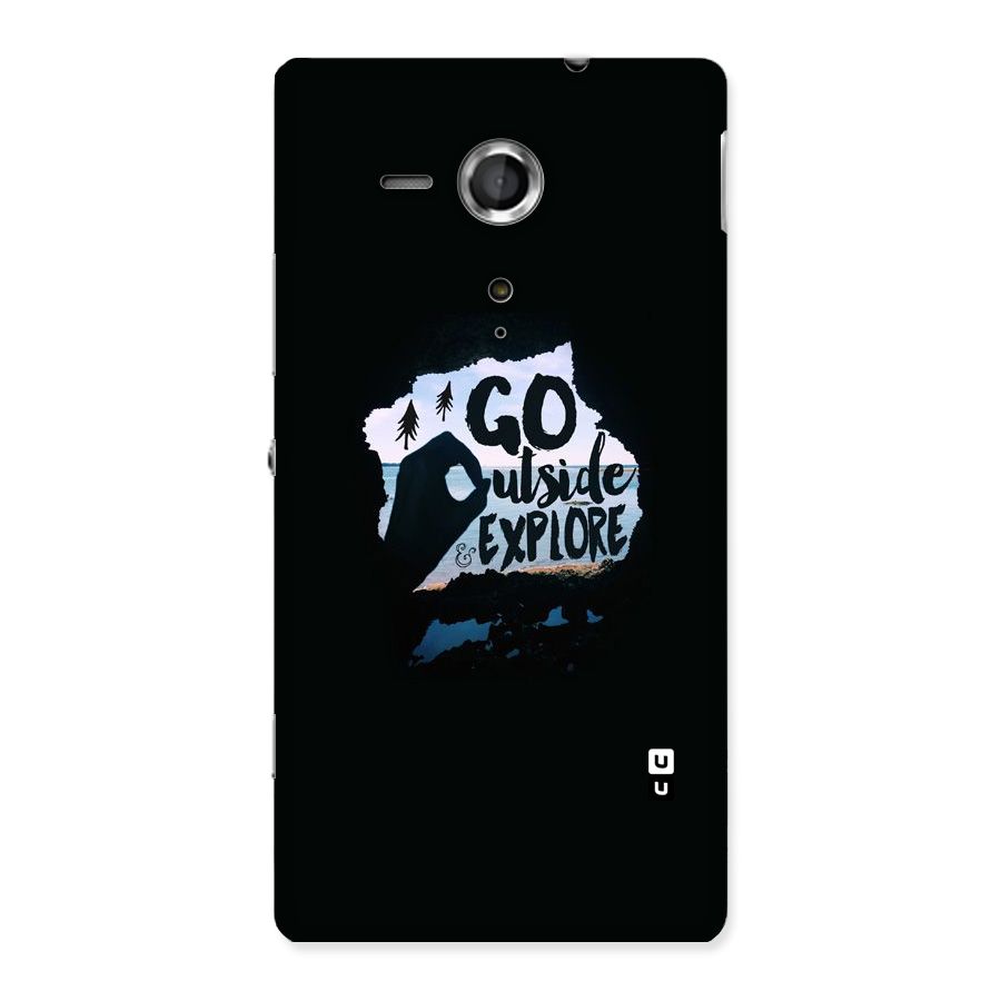 Go Outside Back Case for Sony Xperia SP